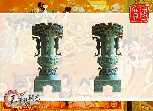 曾侯乙銅尊，武漢東湖賓館雕塑